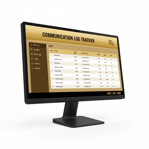 Communication Log Tracker