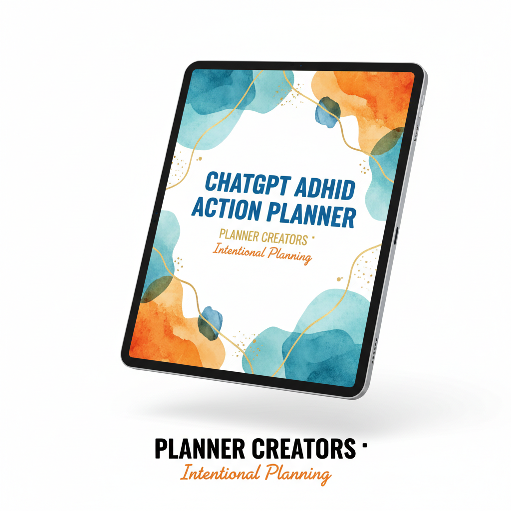ADHD ACTION PLANNER